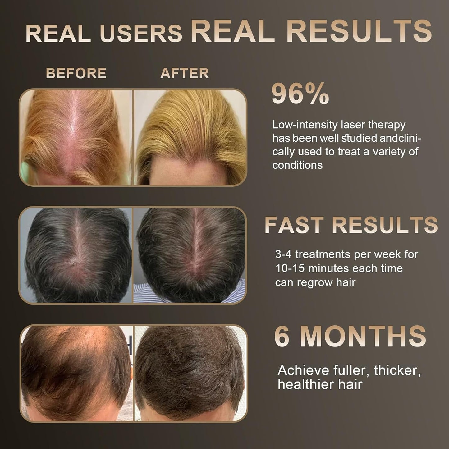 GenLora Laser Therapy Hair Growth Comb